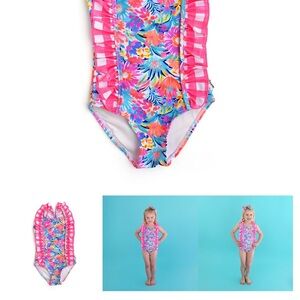 Girls toddler Gigi & Max one piece swimsuit